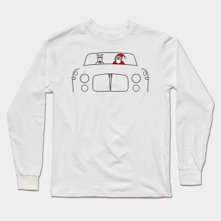 Rover P5 classic British car Christmas special edition Long Sleeve T-Shirt